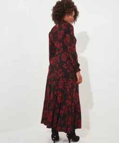 Into The Night Floral Dress
