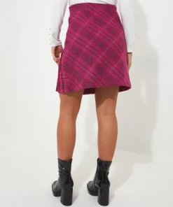 Joe'S Favourite Checked Skirt
