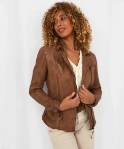 Joe'S Favourite Leather Biker Jacket