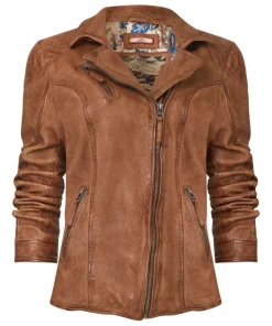 Joe'S Favourite Leather Biker Jacket