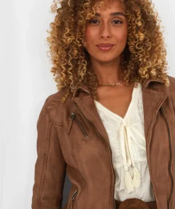 Joe'S Favourite Leather Biker Jacket