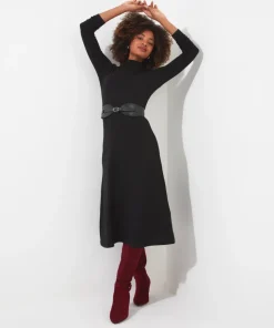 Katie Knitted Jersey Dress