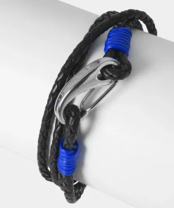 Leather Colour Bound Bracelet