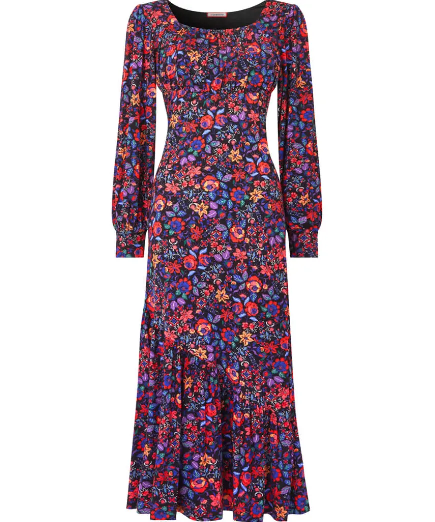 Lola Floral Jersey Dress