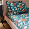 Lush Lotus Printed Floral Bedding