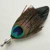 Luxury Peacock Feather Pin
