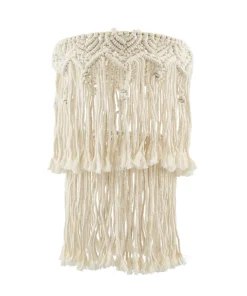 Magnificent Macrame Tiered Shade