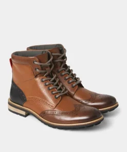 Mix Up Premium Leather Boots