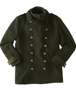 Mixing It Up Military Coat
