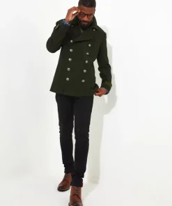 Mixing It Up Military Coat