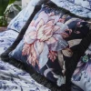 Nostalgic Nouveau Floral Reversible Cushion