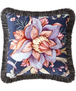 Nostalgic Nouveau Floral Reversible Cushion