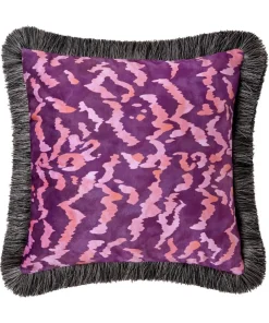 Nostalgic Nouveau Floral Reversible Cushion