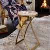 Nouveau Agate Top Martini Table