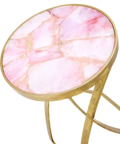 Nouveau Agate Top Martini Table