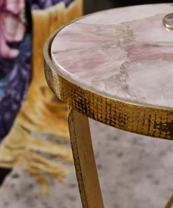 Nouveau Agate Top Martini Table