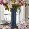 Nouveau Navy Grecian Vase