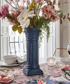 Nouveau Navy Grecian Vase