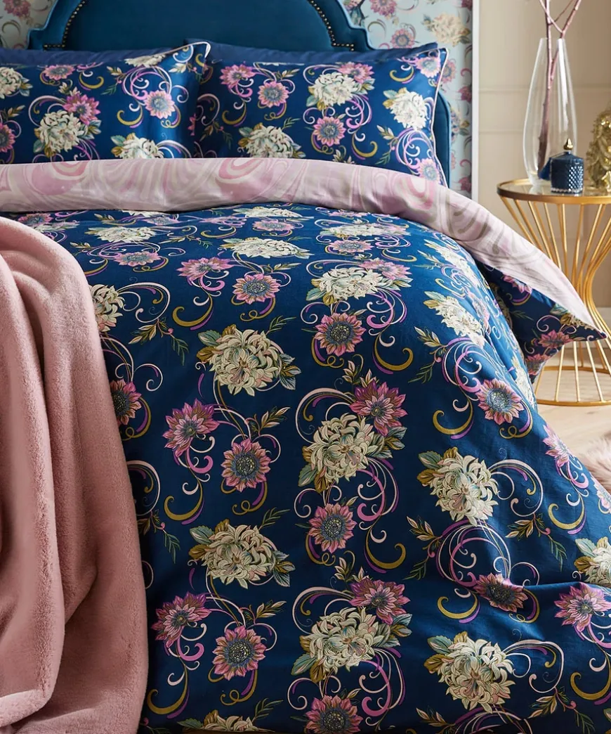 Nouveau Peacock Reversible Bedset