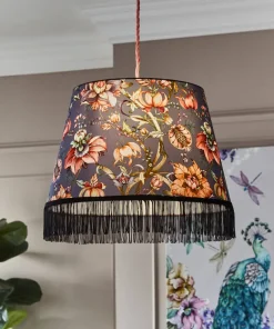 Nouveau Printed Pendant Shade