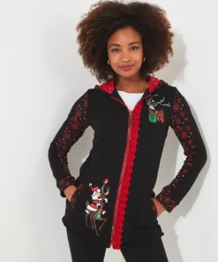 Novelty Zip Sweat