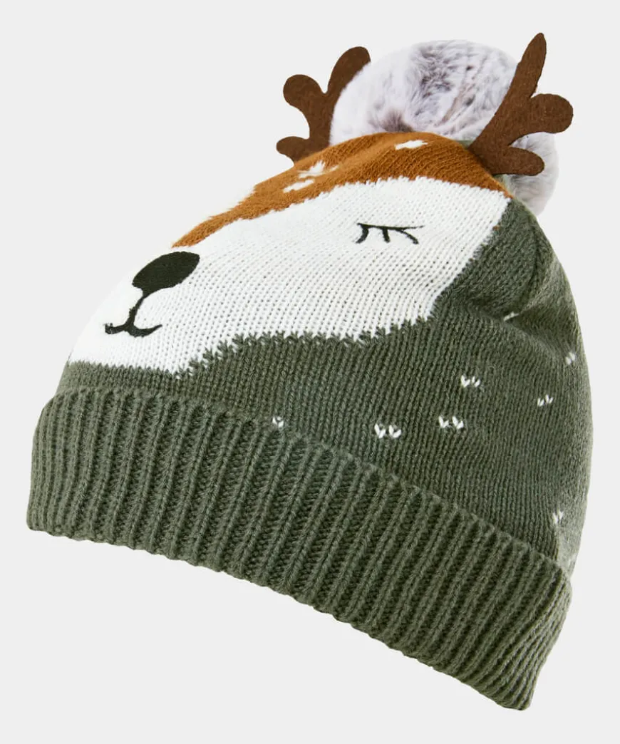 Oh Deer Knitted Hat