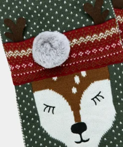 Oh Deer Knitted Scarf