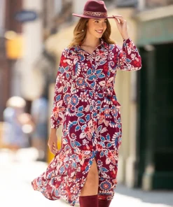 Oh So Unique Printed Dress
