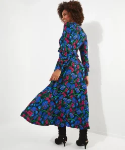 Penelope Ruffle Jersey Dress