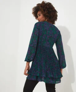 Perfect Plisse Tunic Dress