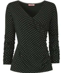 Perfectly Polka Dot Jersey Top