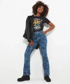Perfectly Printed Jeans