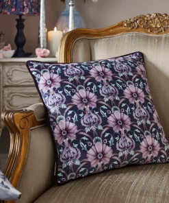Poised Peacocks Reversible Cushion