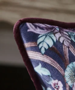 Poised Peacocks Reversible Cushion