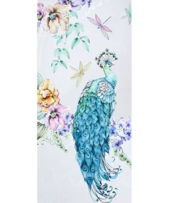 Poised Peacocks Wall Art
