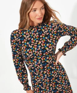 Priya Printed Jersey Dress