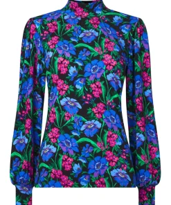 Radiant Floral Print Top