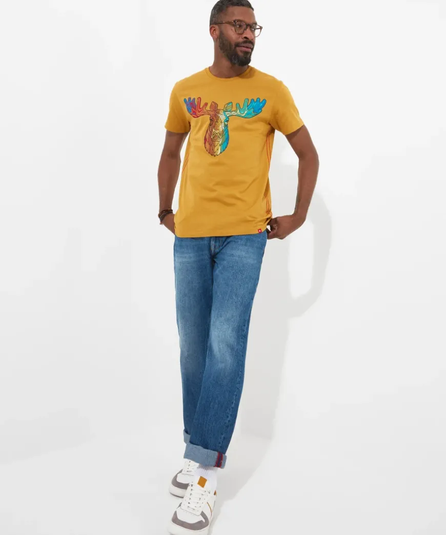 Rainbow Stag Tee