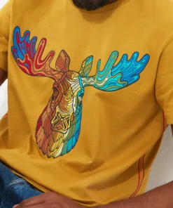 Rainbow Stag Tee