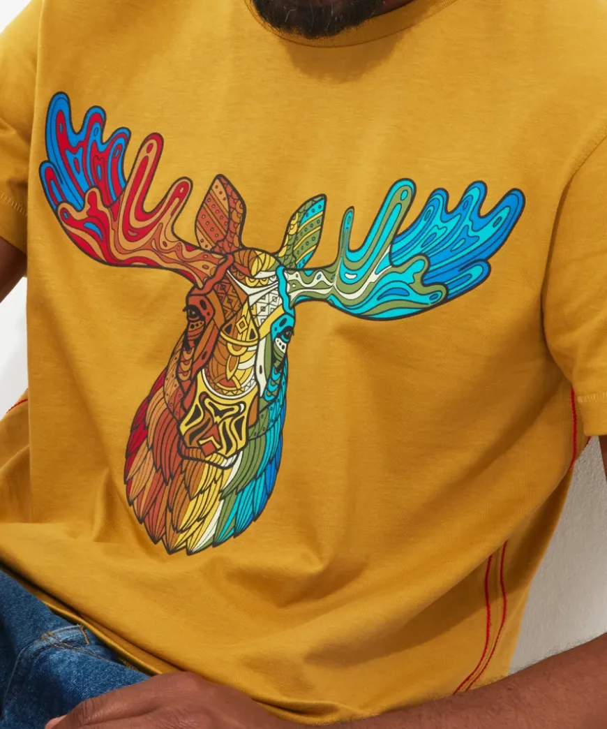 Rainbow Stag Tee