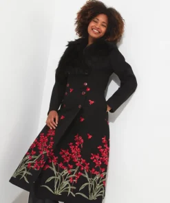 Red Roses Boutique Coat