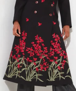 Red Roses Boutique Coat