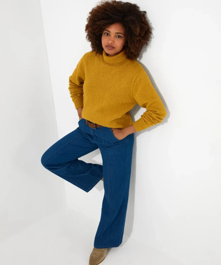 Relaxing Roll Neck Jumper