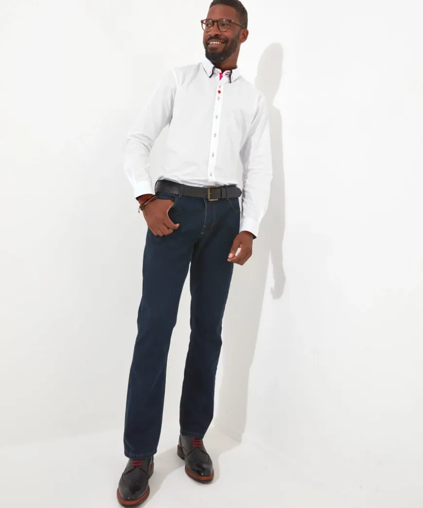 Remarkable Double Collar Shirt