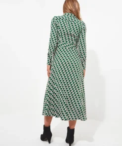 Rita Geo Print Shirt Dress