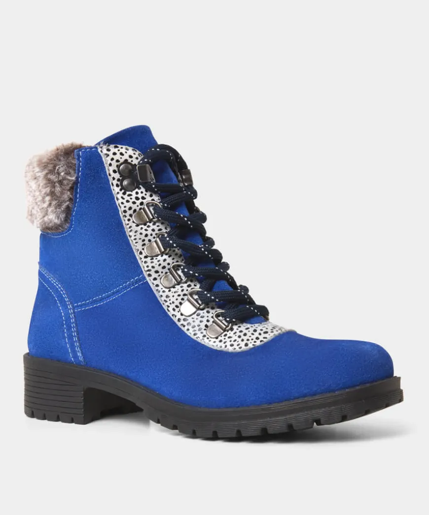 Robyn Suede Chunky Boots
