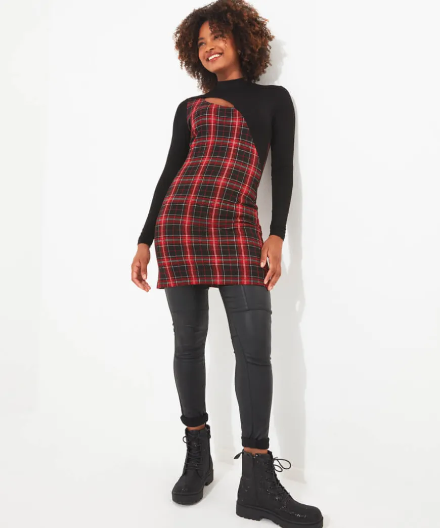 Rock Check Tunic