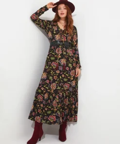 Rowena Printed Maxi Dress