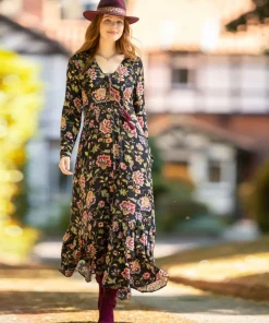 Rowena Printed Maxi Dress