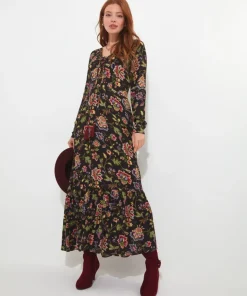 Rowena Printed Maxi Dress